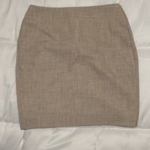 Beige Banana Republic Pencil Skirt Size 2P